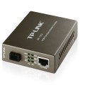 ÷ Convertidor fibra tp-link mc112cs rj45 eth a fibra monomodo sc tx:1310nm, rx:1550nm fullduplex hasta