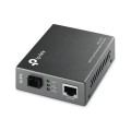 ÷ Convertidor fibra tp-link mc112cs rj45 eth a fibra monomodo sc tx:1310nm, rx:1550nm fullduplex hasta