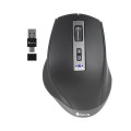 ÷ Mouse ngs inalambrico multidispositivo bluetooth laser recargable 2.4ghz (usb-a + usb-c) + bt4.0 + b