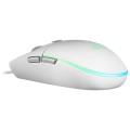 ÷ Mouse mars gaming rgb mmg white 3200dpi 6 botones iluminacion flow switches huano