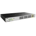 ÷ Switch no gestionable d-link dgs-1026mp 24p giga poe (370w) + 2p giga combo
