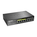 ÷ Switch no gestionable d-link dgs-1008p 8p giga con 4p poe (52w) sobremesa no rack