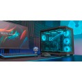 ÷ Caja atx cube mars gaming mc3t-core triple cristal gpu max 415mm cpu max 165mm sin f.a usb-c negro