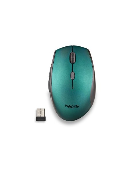 ÷ Mouse ngs wireless bee blue con teclas silenciosas