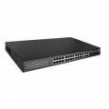 ÷ Switch semigestionable level one hilbert 24p poe 10/100/1000 380w +4p sfp combo 10/100/1000 carcasa 