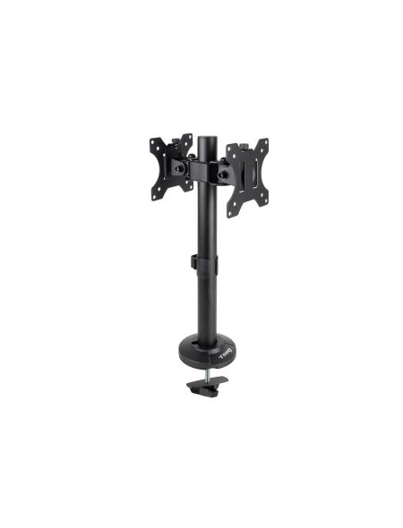 ÷ Soporte de mesa tooq db1132tn-b para 2 pantallas 17