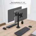 ÷ Soporte de mesa tooq db1132tn-b para 2 pantallas 17