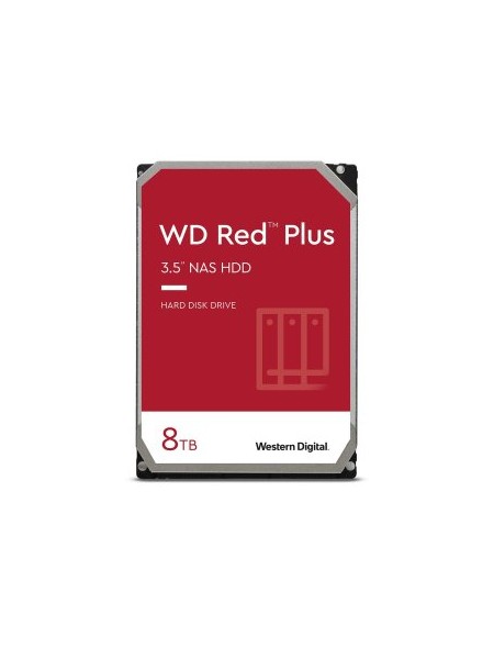 ÷ Disco duro 8tb western digital red plus sata6g (nas hard drive) wd80efpx