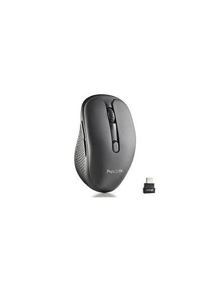 ÷ Mouse ngs evo mix laser inalambrico multimodo recargable y silencioso usb-c