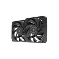 ÷ Ventilador interno mars gaming mfnclx2 kit de dos fbd de cobre 120mm conexion pwm color negro