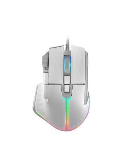 ÷ Mouse mars gaming mm-xt white 9b 12800dpi rgb cable feather paracord