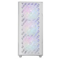 ÷ Caja atx semitorre gaming mars gaming mcgeo frontal blanco de malla geometrica 4x120mm frgb rainbow 