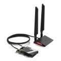 ÷ Pci express wifi 7 triple banda y bluetooth 5.3 tp-link archer tbe550e wifi 7 be9300 bluetooth 5.4