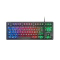 ÷ Teclado h-mech gaming mars gaming mk023 frances color negro tama?o compacto tkl iluminacion rgb
