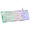 ÷ Teclado mouse y alfombrilla mars gaming mcpx portugues white telcado hibrido hmech mouse ultra 