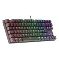 ÷ Teclado mecanico compackto tkl mars gaming mk80 italiano black iluminacion 12efecto switch rojo rgb 