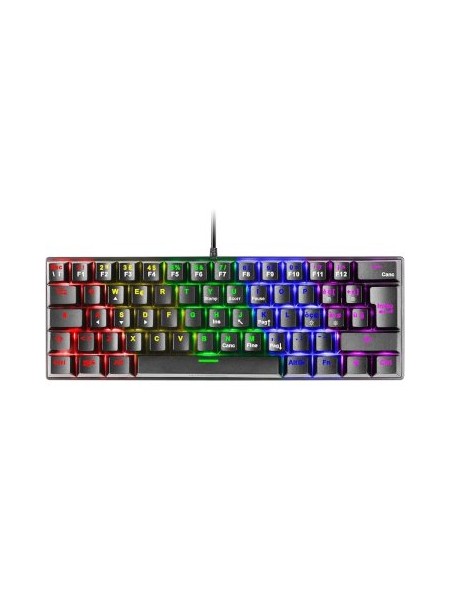 ÷ Teclado mecanico ultra compacto mars gaming mk60 italiano black switch azul pr100hz anti-ghosting 