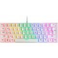 ÷ Teclado mecanico ultra compacto mars gaming mk60br italiano white switch marron pr de 100hz 