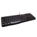÷ Teclado rapoo usb n2400 portugues resistente a salpicaduras membrana sellada