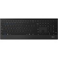 ÷ Teclado rapoo wireless y bluetooth e9500m portugues 2.4ghz bt 3.0 4.0 dise?o ultrafino negro