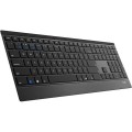 ÷ Teclado rapoo wireless y bluetooth e9500m portugues 2.4ghz bt 3.0 4.0 dise?o ultrafino negro