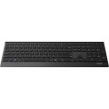 ÷ Teclado rapoo wireless y bluetooth e9500m portugues 2.4ghz bt 3.0 4.0 dise?o ultrafino negro