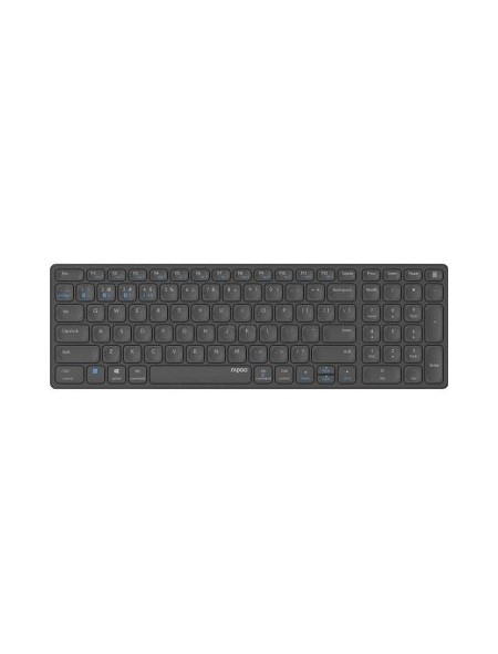 ÷ Teclado rapoo wireless y bluetooth e9700m portugues 2.4ghz bt 3.0 5.0 dise?o ultrafino bateria 