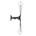 ÷ Soporte de pared tooq lp1355tn-b para pantalla 13-55 max. 25kg vesa max. 400x400 un brazo negro