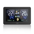 ÷ Estacion metereologica hama premium pronostico del tiempo temperatura humedad reloj dct usb carga pa