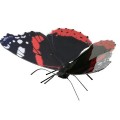 ÷ Maqueta 3d metal fascinations mariposa red admiral montaje sin pegamento ni soldadura maquetas 3d