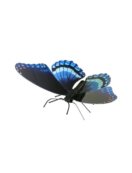 ÷ Maqueta 3d metal fascinations mariposa red-spotted purple montaje sin pegamento ni soldadura