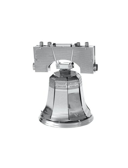 ÷ Maqueta 3d metal fascinations liberty bell philadelphia montaje sin pegamento ni soldadura 
