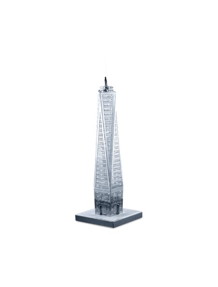 ÷ Maqueta 3d metal fascinations one world trade center montaje sin pegamento ni soldadura maquetas 3d