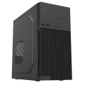 ÷ Caja microatx approx appc-401 2x3.5? 3x2.5? 1xusb2.0 1xusb3.0 graf. max. 295 mm color negro