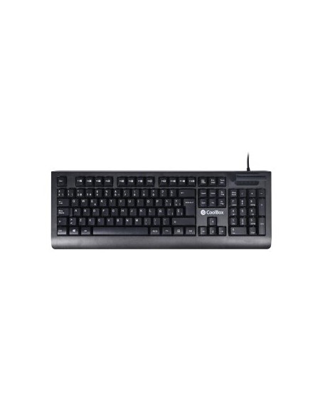 ÷ Teclado coolbox con lector dnie dnie 4.0 y smartcard integrado color negro