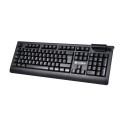÷ Teclado coolbox con lector dnie dnie 4.0 y smartcard integrado color negro