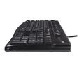 ÷ Teclado y mouse logitech mk120 frances con cable usb p/n:920-002539