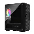 ÷ Caja microatx keep out xc-220 glass 1x3.5? 2x2.5? 1xusb2.0 2xusb3.0 gpu max 330mm lat cristal templa
