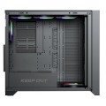 ÷ Caja e-atx torre keep out xc-911 pro xl 3x3.5? / 2.5? 1xusb-c 2xusb3.0 gpu max 425mm cristal temp
