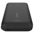 ÷ Powerbank belkin bpb021hqbk boostcharge 10,000 mah con cable integrado charge usb-c 20w negro