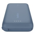 ÷ Powerbank belkin bpb021hqbl boost charge 10,000 mah con cable integrado charge usb-c 20w azul