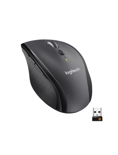 ÷ Mouse logitech wireless m705 marathon unifying 1000 dpi 5 botones ccolor negro
