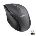 ÷ Mouse logitech wireless m705 marathon unifying 1000 dpi 5 botones ccolor negro