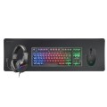 ÷ Teclado mouse headset y alfombrilla mars gaming mcprgb3fr frances h-mech red rgb 3200dpi 