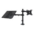 ÷ Soporte de mesa unyka uk710202 con soporte para port?til y 1 monitor  de 13