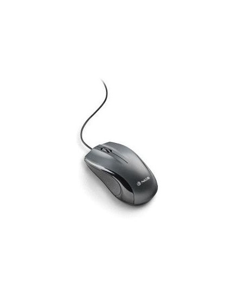 ÷ Mouse ngs musk laser con cable de 1200 dpi usb ambidiestros negro