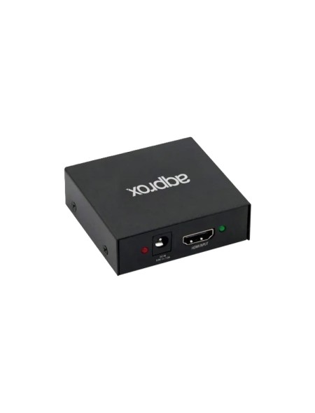 ÷ Splitter hdmi approx appc30v3 1x hdmi in 2xhdmi out 4k 30fps
