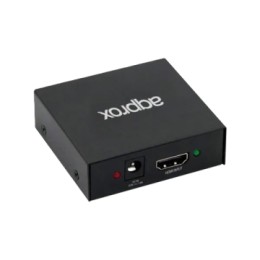 ÷ Splitter hdmi approx appc30v3 1x hdmi in 2xhdmi out 4k 30fps