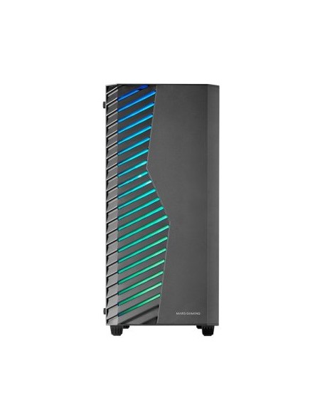 ÷ Caja atx semitorre gaming mars gaming mcvolt ventana cristal templado argb gpu 327-267mm 2x3.5 2x2.5