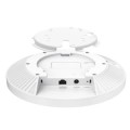 ÷ Punto de acceso interior mesh wifi 7 tp-link eap787 be12000 montaje en techo 1x10g tribanda